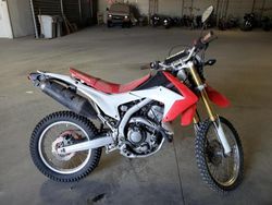 Salvage motorcycles for sale at Columbus, OH auction: 2015 Honda CRF250 L