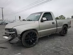 Salvage cars for sale at Colton, CA auction: 2002 Chevrolet Silverado C1500