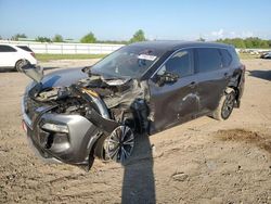 Salvage cars for sale at Houston, TX auction: 2021 Nissan Rogue SV