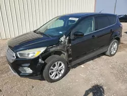 Salvage cars for sale at Temple, TX auction: 2017 Ford Escape SE