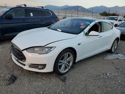 Salvage cars for sale from Copart Magna, UT: 2014 Tesla Model S