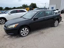 Salvage cars for sale at Apopka, FL auction: 2009 Honda Accord EX