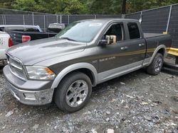 Salvage trucks for sale at Waldorf, MD auction: 2012 Dodge RAM 1500 Laramie