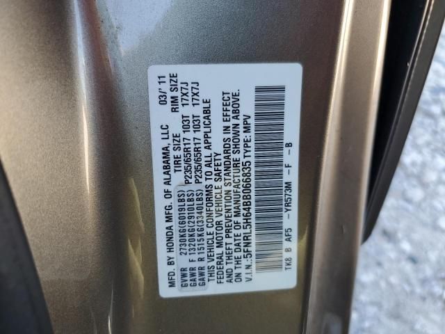 2011 Honda Odyssey EXL