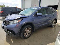 Salvage cars for sale at Cahokia Heights, IL auction: 2013 Honda CR-V EXL