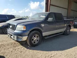 Salvage cars for sale at Houston, TX auction: 2006 Ford F150 Supercrew