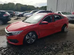 Salvage cars for sale at Windsor, NJ auction: 2016 Honda Civic EX