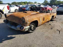 Salvage cars for sale at Glassboro, NJ auction: 1957 Ford Thunderbird