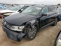 Salvage cars for sale at Houston, TX auction: 2021 Volkswagen Tiguan SE