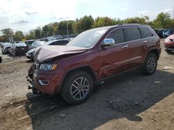 Salvage cars for sale at Chalfont, PA auction: 2020 Jeep Grand Cherokee Limited