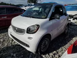 Smart salvage cars for sale: 2017 Smart Fortwo