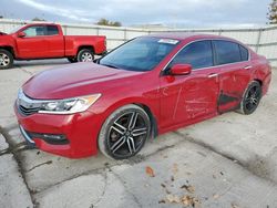 Salvage cars for sale at Walton, KY auction: 2016 Honda Accord Sport