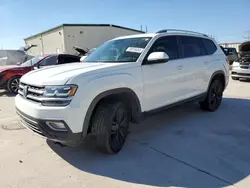 Salvage cars for sale at Haslet, TX auction: 2019 Volkswagen Atlas SEL