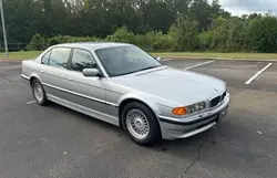 Salvage cars for sale at Concord, NC auction: 2001 BMW 740 IL