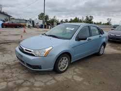 Salvage cars for sale at Dyer, IN auction: 2009 Ford Focus SE