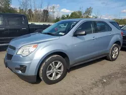 Salvage cars for sale at Leroy, NY auction: 2014 Chevrolet Equinox LS