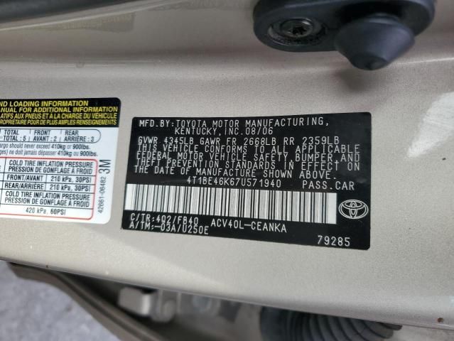 2007 Toyota Camry CE