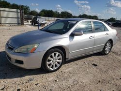 Salvage cars for sale at New Braunfels, TX auction: 2006 Honda Accord LX