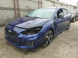 Subaru Impreza salvage cars for sale: 2018 Subaru Impreza Sport