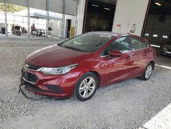 Salvage cars for sale from Copart Rogersville, MO: 2018 Chevrolet Cruze LT