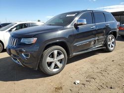 Salvage cars for sale at Brighton, CO auction: 2014 Jeep Grand Cherokee Overland