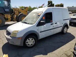 Salvage trucks for sale at Martinez, CA auction: 2013 Ford Transit Connect XL