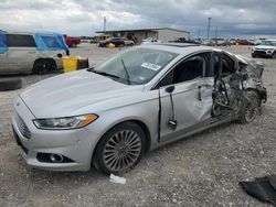 Salvage cars for sale at Temple, TX auction: 2013 Ford Fusion Titanium