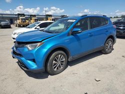 Toyota salvage cars for sale: 2018 Toyota Rav4 HV LE