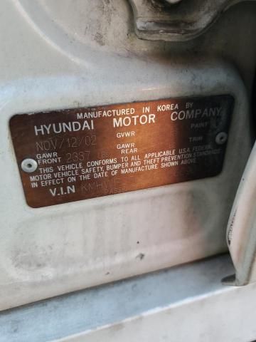 2003 Hyundai Sonata GL