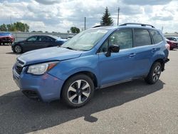 Subaru salvage cars for sale: 2018 Subaru Forester 2.5I Limited