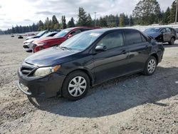 Toyota salvage cars for sale: 2012 Toyota Corolla Base