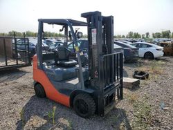 Salvage trucks for sale at Elgin, IL auction: 2018 Toyota 8FGCU25