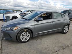 Vehiculos salvage en venta de Copart Grand Prairie, TX: 2017 Hyundai Elantra SE