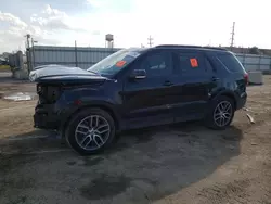 Salvage cars for sale at Chicago Heights, IL auction: 2019 Ford Explorer Sport