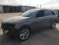 Salvage cars for sale at Sun Valley, CA auction: 2021 Audi Q7 Premium