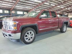 Salvage trucks for sale at East Granby, CT auction: 2015 Chevrolet Silverado K1500 LTZ