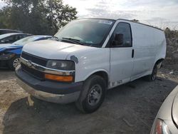 Chevrolet salvage cars for sale: 2010 Chevrolet Express G2500