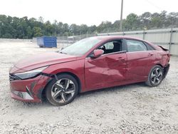 Salvage cars for sale at Ellenwood, GA auction: 2023 Hyundai Elantra Limited