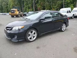 Salvage cars for sale at East Granby, CT auction: 2013 Toyota Corolla Base