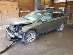 Salvage cars for sale at Ebensburg, PA auction: 2017 Subaru Outback 2.5I Premium