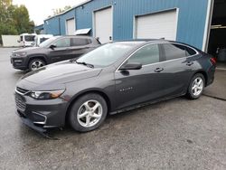 Chevrolet salvage cars for sale: 2017 Chevrolet Malibu LS