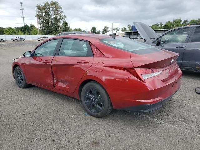 2023 Hyundai Elantra Blue