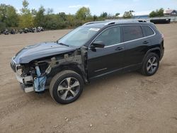 Salvage cars for sale at Columbia Station, OH auction: 2019 Jeep Cherokee Limited