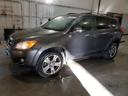 Salvage cars for sale at Avon, MN auction: 2009 Toyota Rav4 Sport