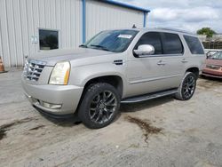 Salvage cars for sale at Tulsa, OK auction: 2007 Cadillac Escalade Luxury