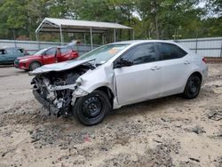 Toyota Corolla Vehiculos salvage en venta: 2019 Toyota Corolla L