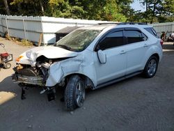 Salvage cars for sale at Center Rutland, VT auction: 2016 Chevrolet Equinox LT