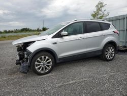 Ford Vehiculos salvage en venta: 2018 Ford Escape Titanium