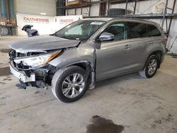 Toyota salvage cars for sale: 2015 Toyota Highlander XLE