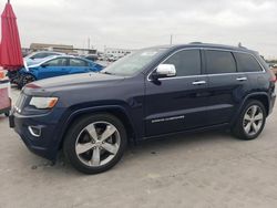 Jeep salvage cars for sale: 2014 Jeep Grand Cherokee Overland